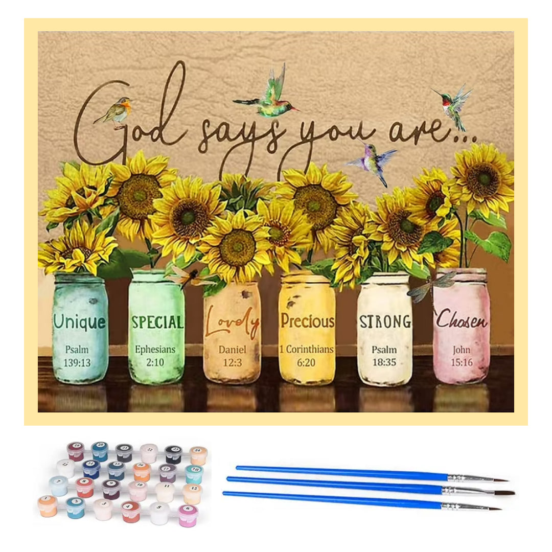 collect-sunflowers-paint-by-number-kit