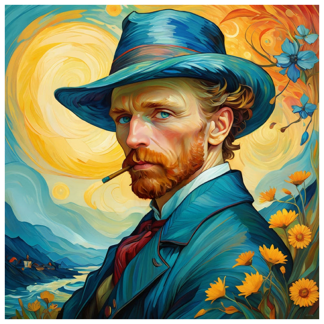 cowboy-van-gogh-paint-by-number-kit