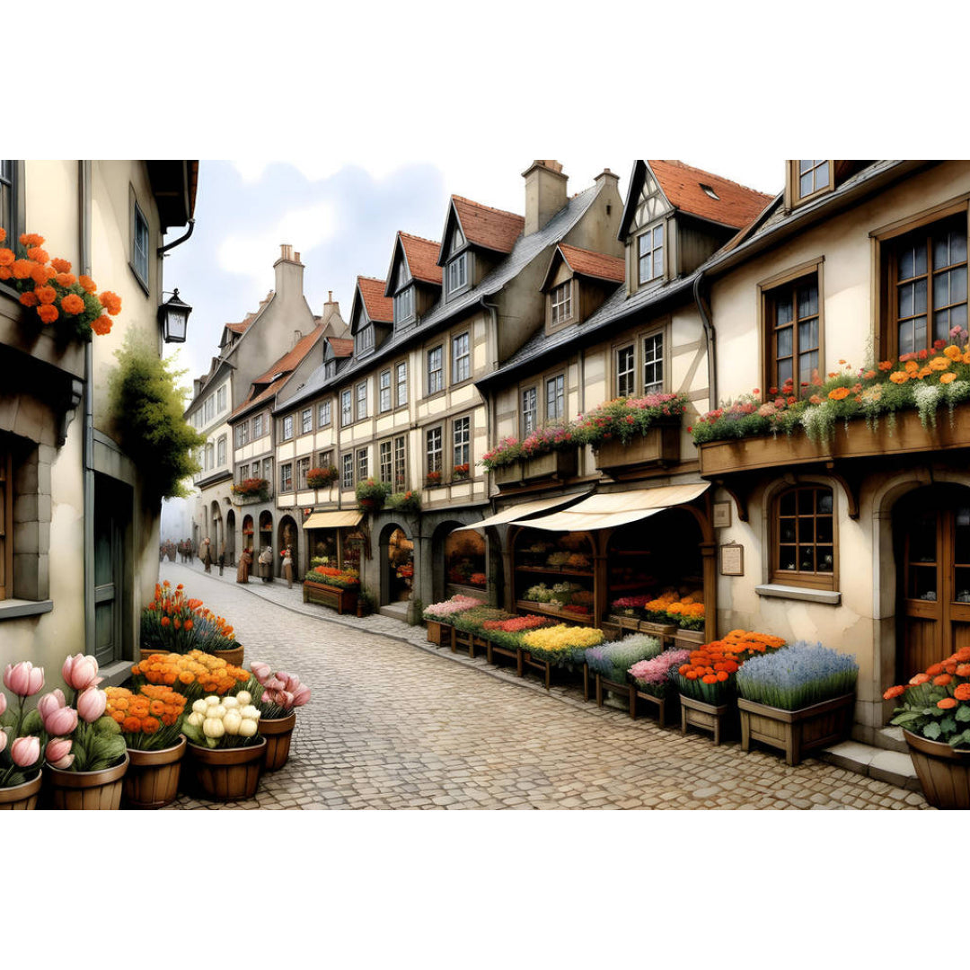 flower-market-in-the-small-town-paint-by-number-kit