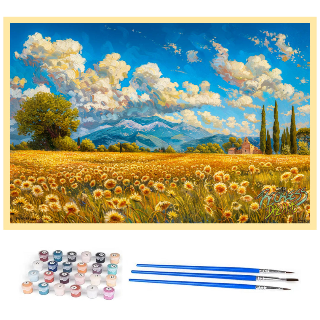 gloden-sunflowers-paint-by-number-kit