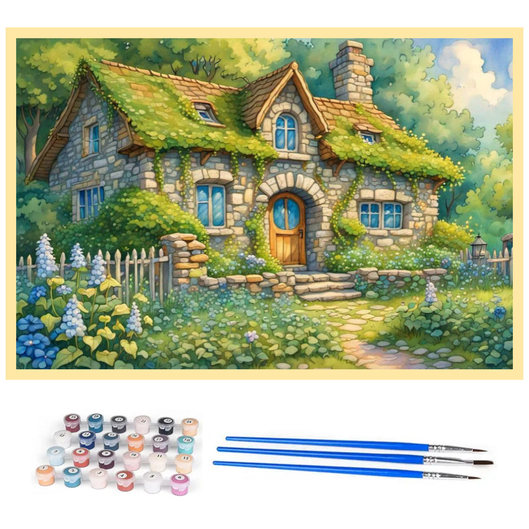 spring-cottage-paint-by-number-kit