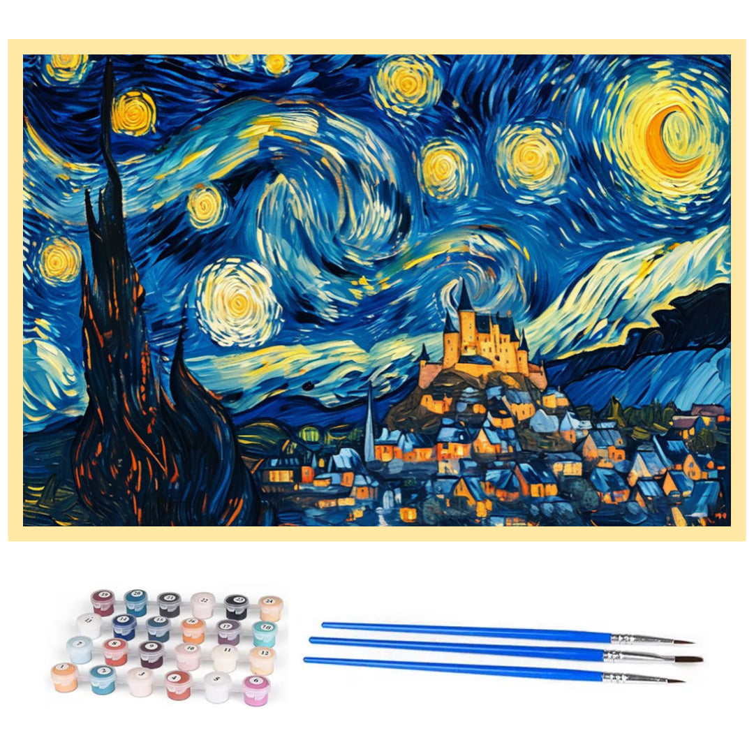 starry-night-paint-by-number-kit