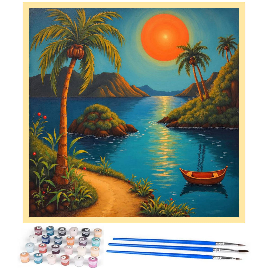 sunset-on-the-beach-paint-by-number-kit
