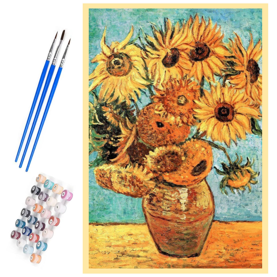 van-gogh-sunflower-paint-by-number-kit