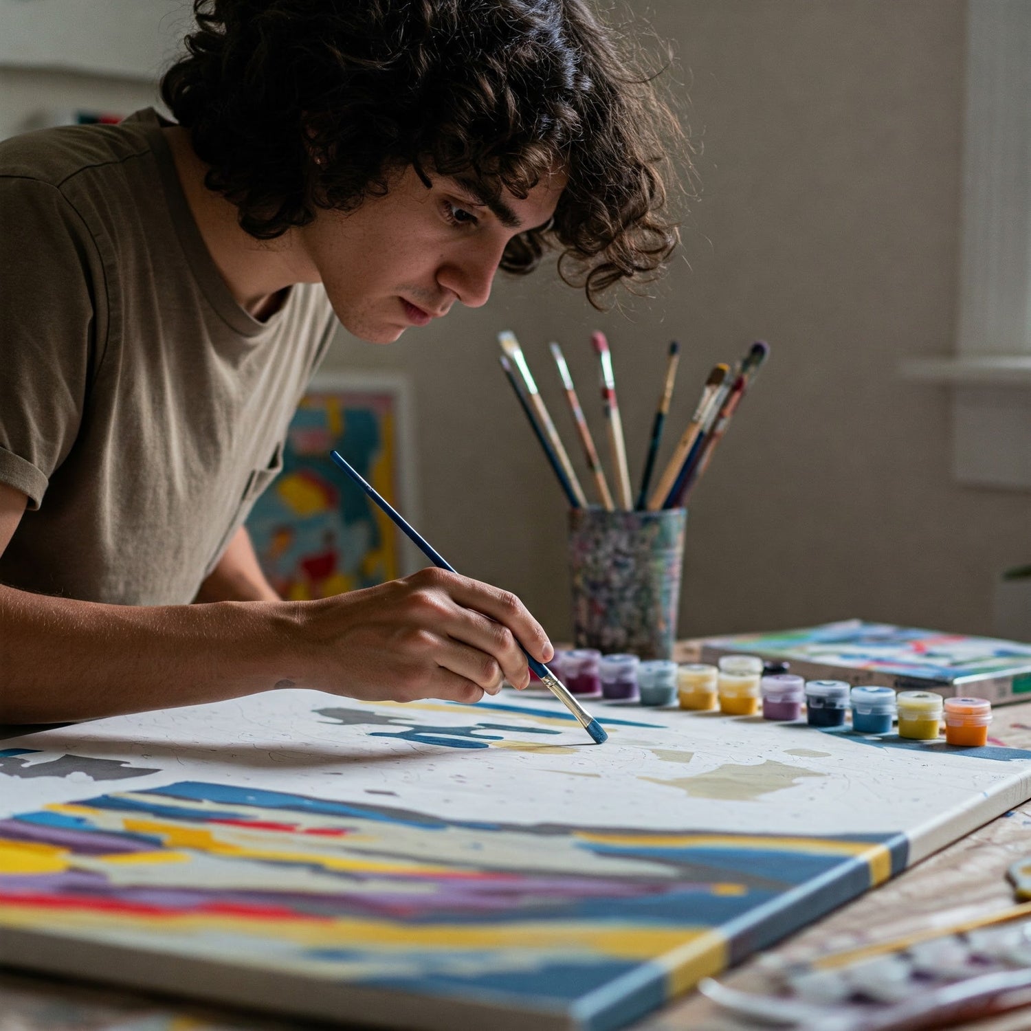 Therapeutic Power of Paint by Number