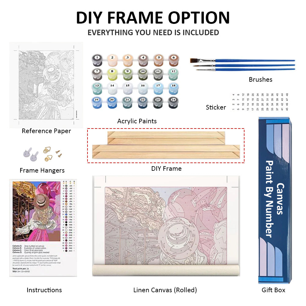 paint-by-number-canvas-with-diy-frame