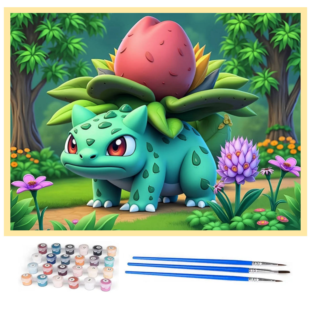 adorkable-ivysaur-paint-by-number-kit