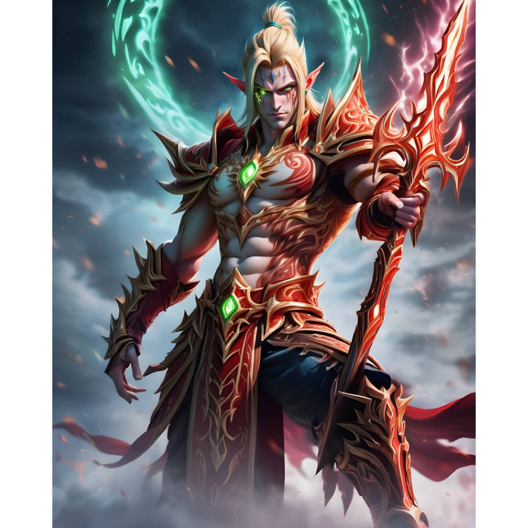 aerzaen-warcraft-paint-by-number-kit