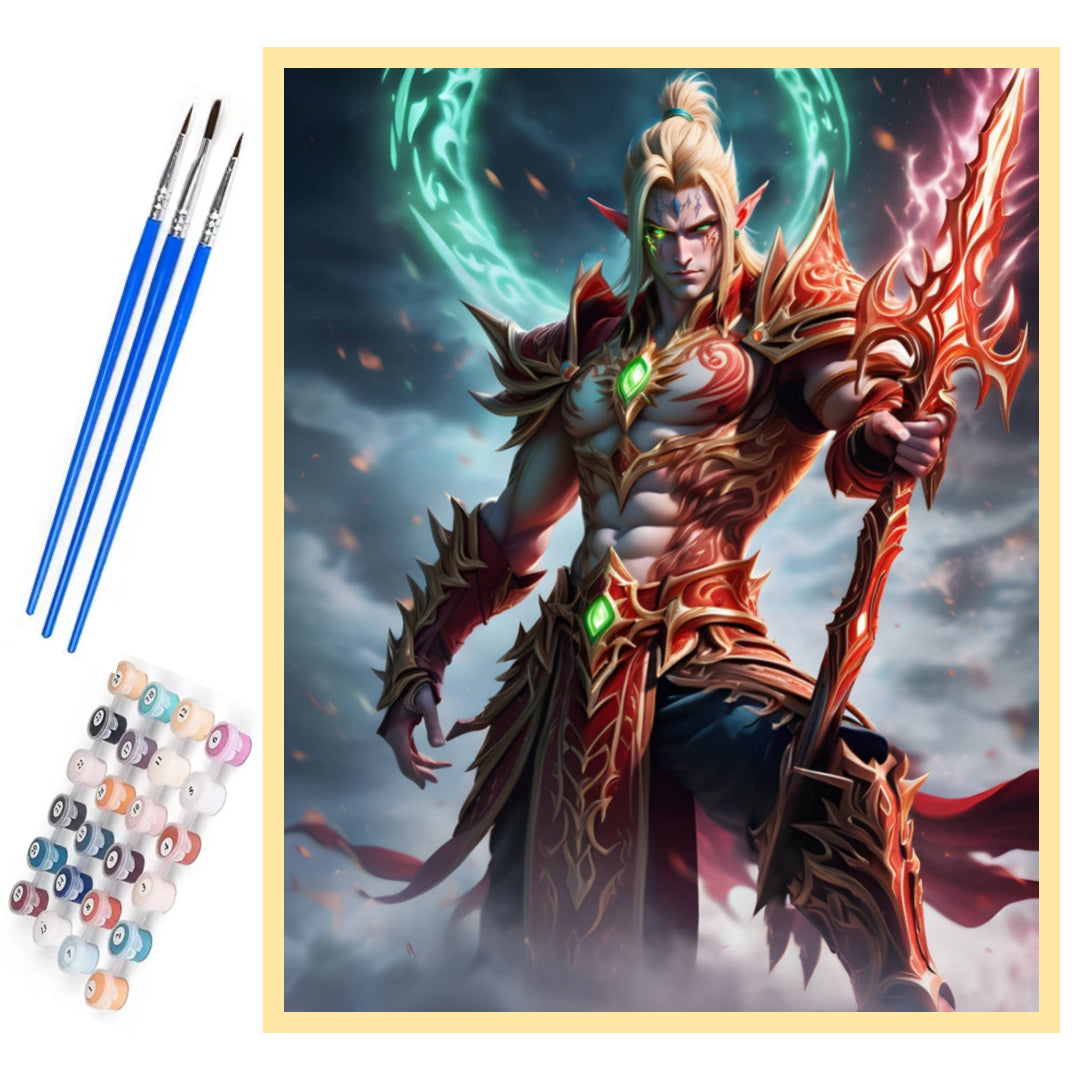 aerzaen-warcraft-paint-by-number-kit