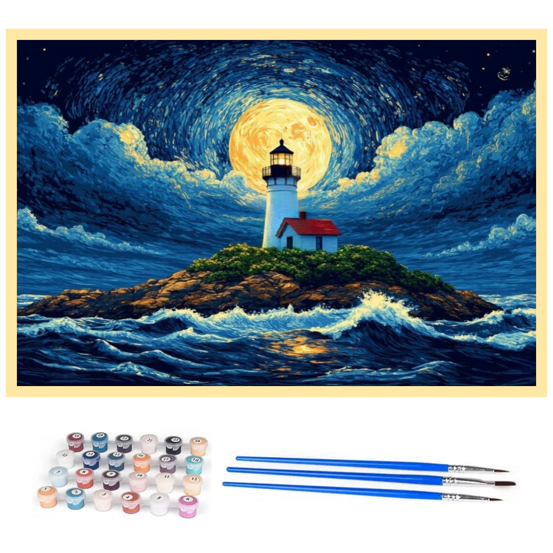 alone-lighthouse-paint-by-number-kit