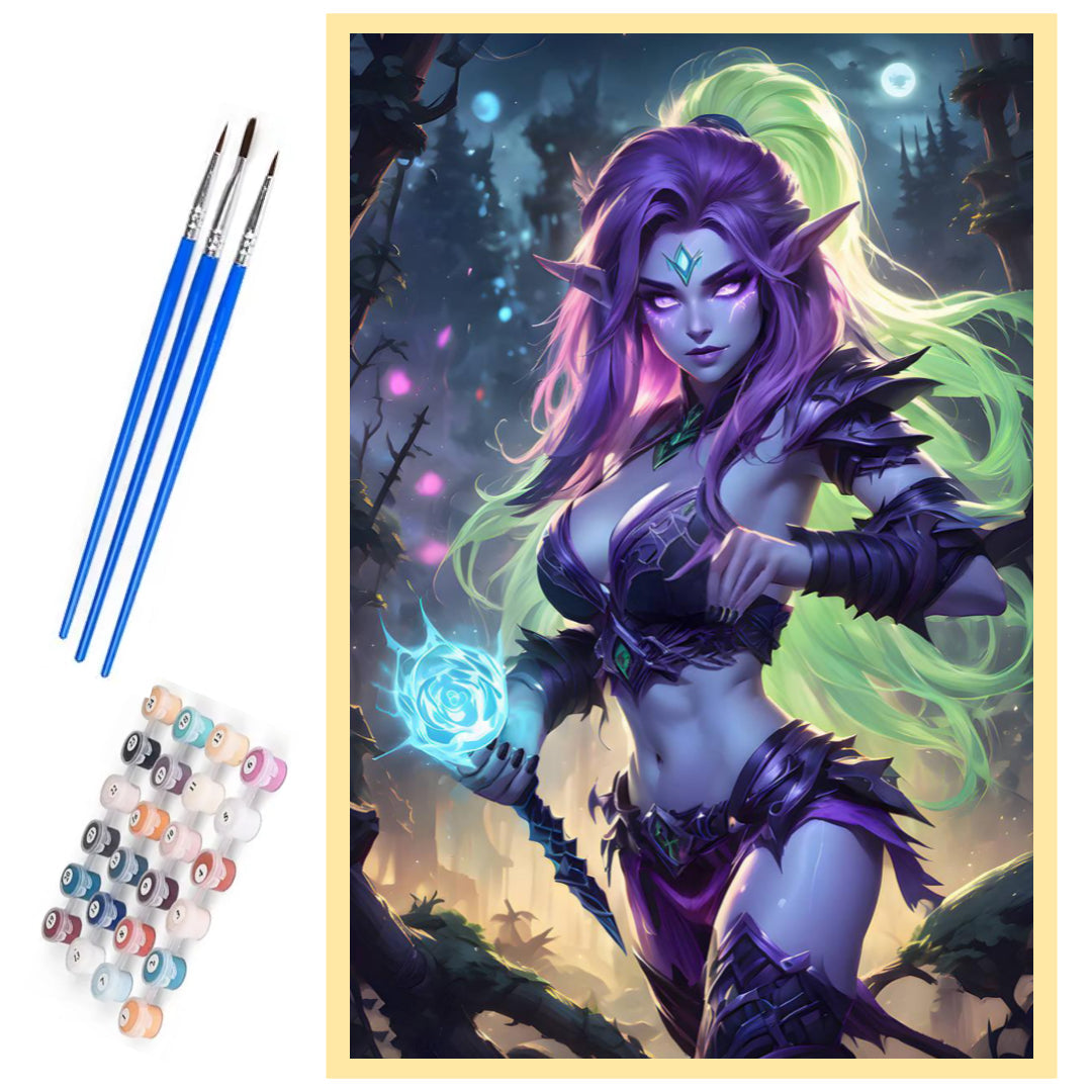 amisra-warcraft-paint-by-number-kit