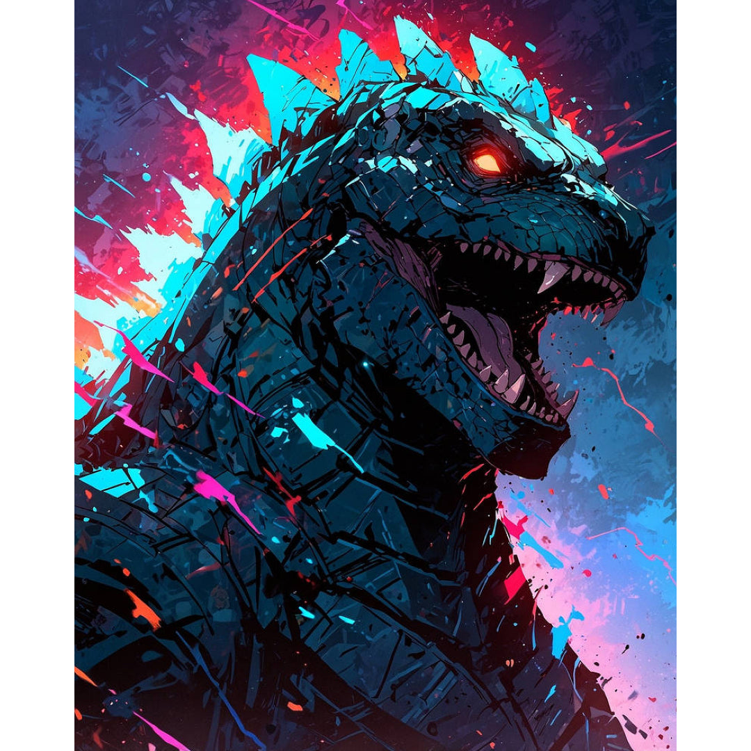 angry-godzilla-paint-by-number-kit