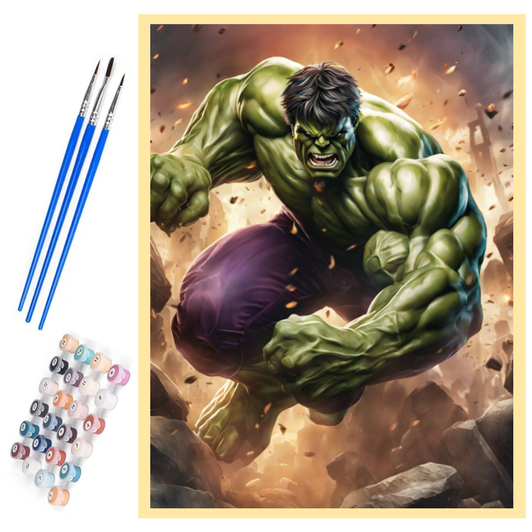 angry-hulk-paint-by-number-kit