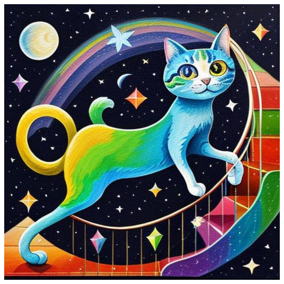 artist-cat-paint-by-number-kit
