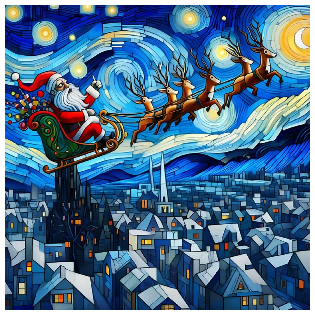 artistic-starry-christmas-paint-by-number-kit