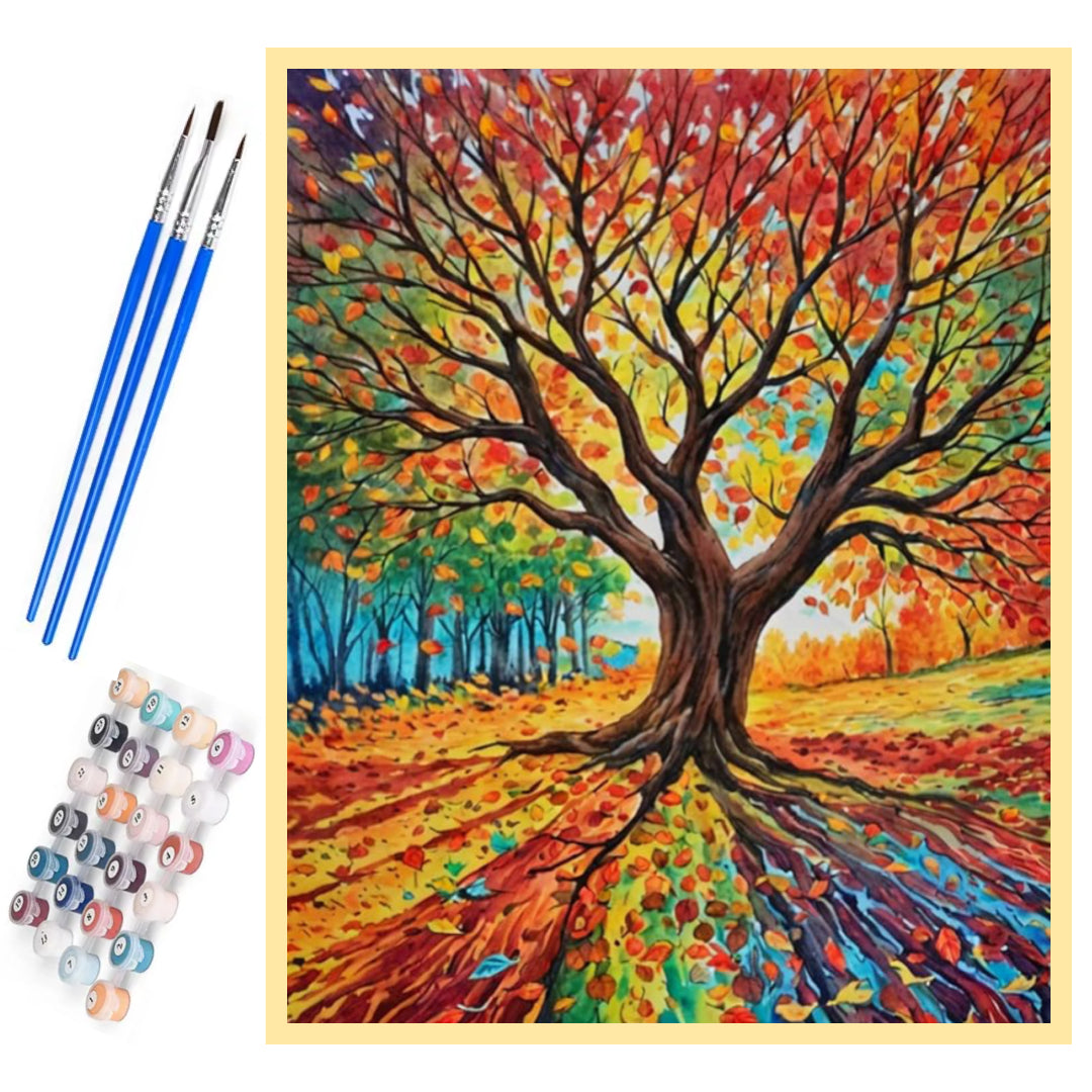 autumn-tree-paint-by-number-kit