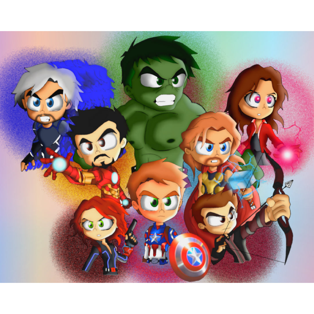 avengers-heroes-paint-by-number-kit