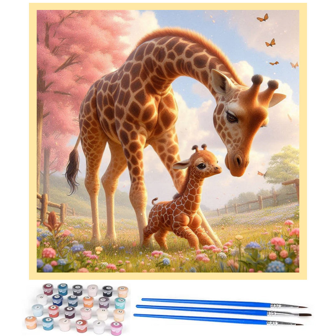 baby-giraffe-first-step-paint-by-number-kit