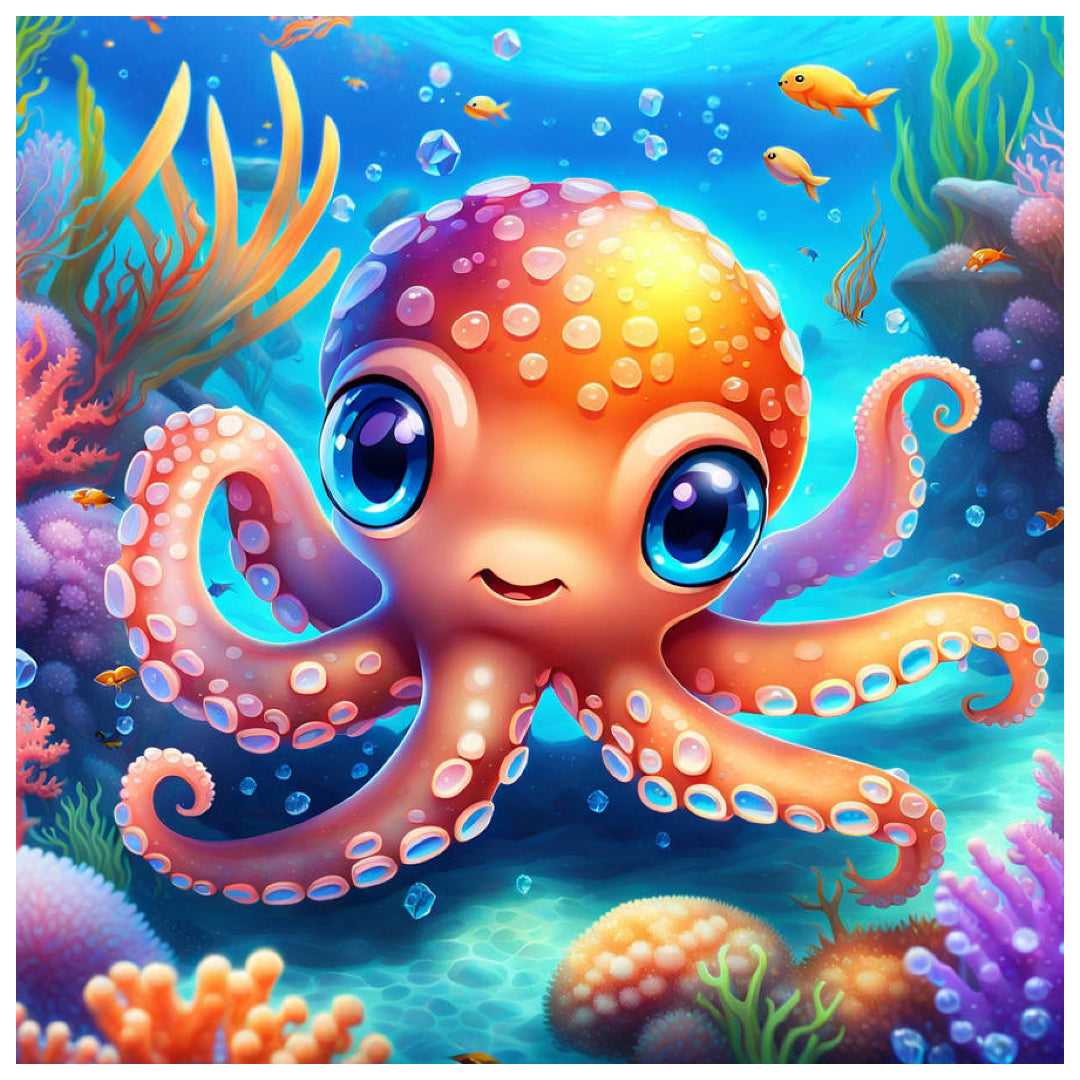baby-octpus-paint-by-number-kit