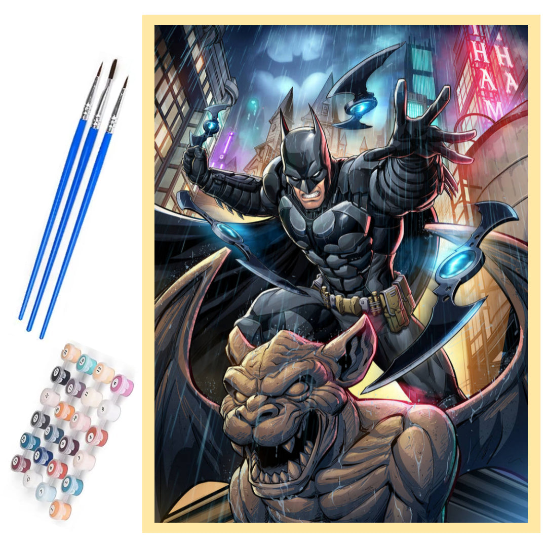 batman-arkham-knight-paint-by-number-kit