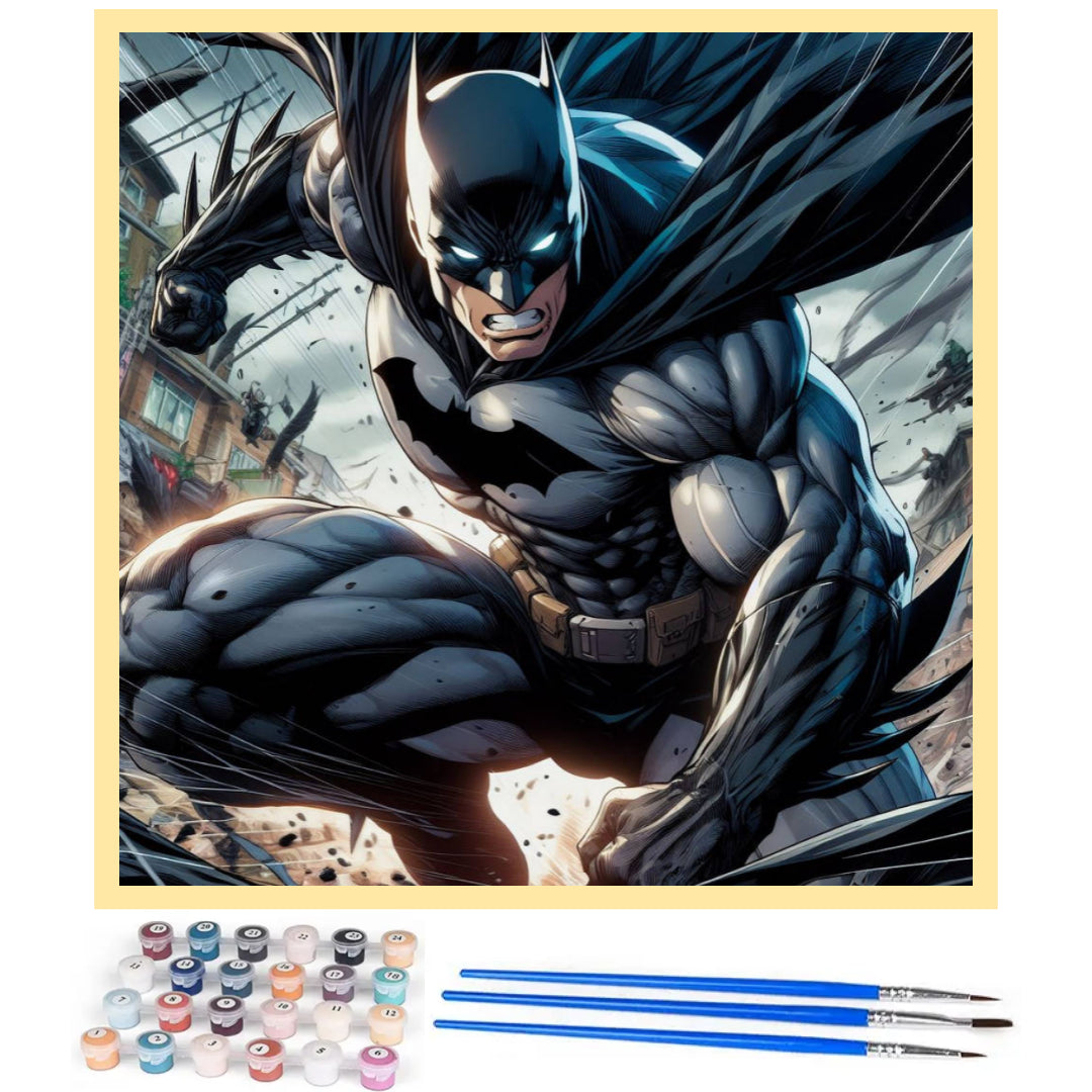 batman-ready-paint-by-number-kit