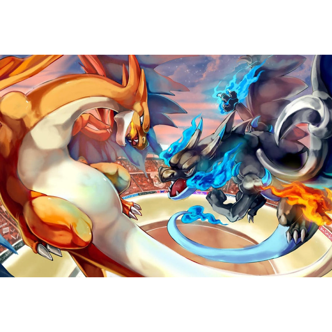 battle-mega-charizard-paint-by-number-kit