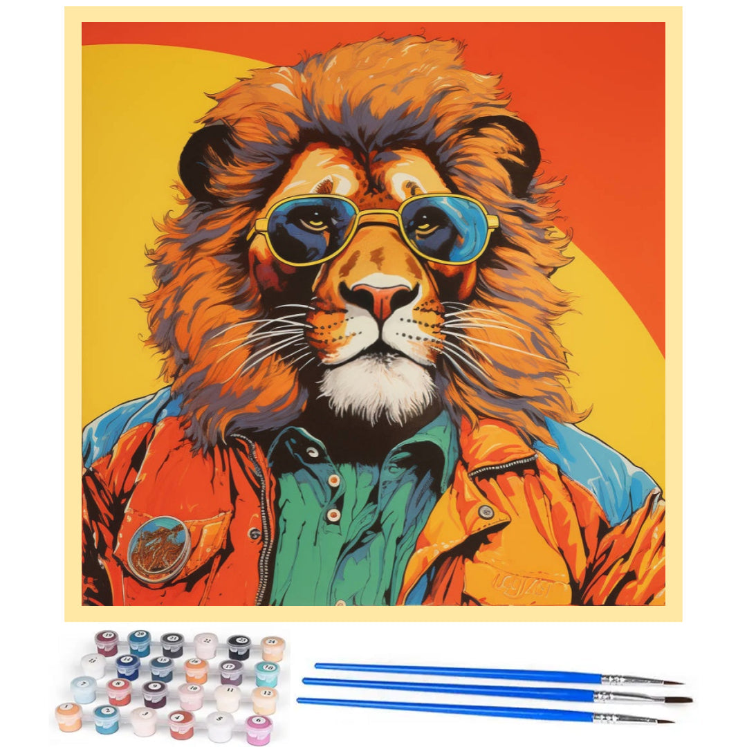 be-like-a-man-lion-paint-by-number-kit