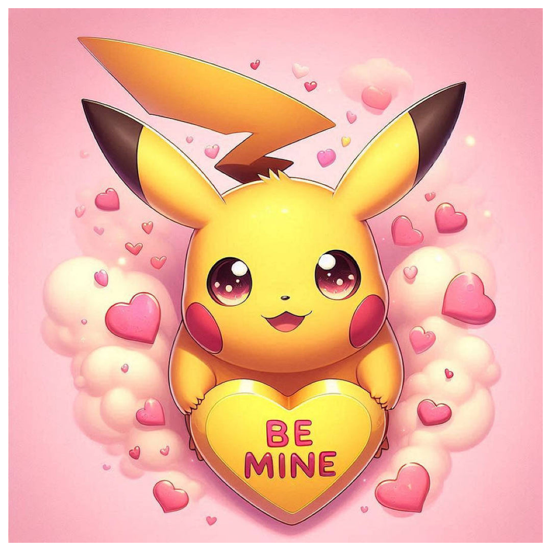 be-mine-pikachu-paint-by-number-kit