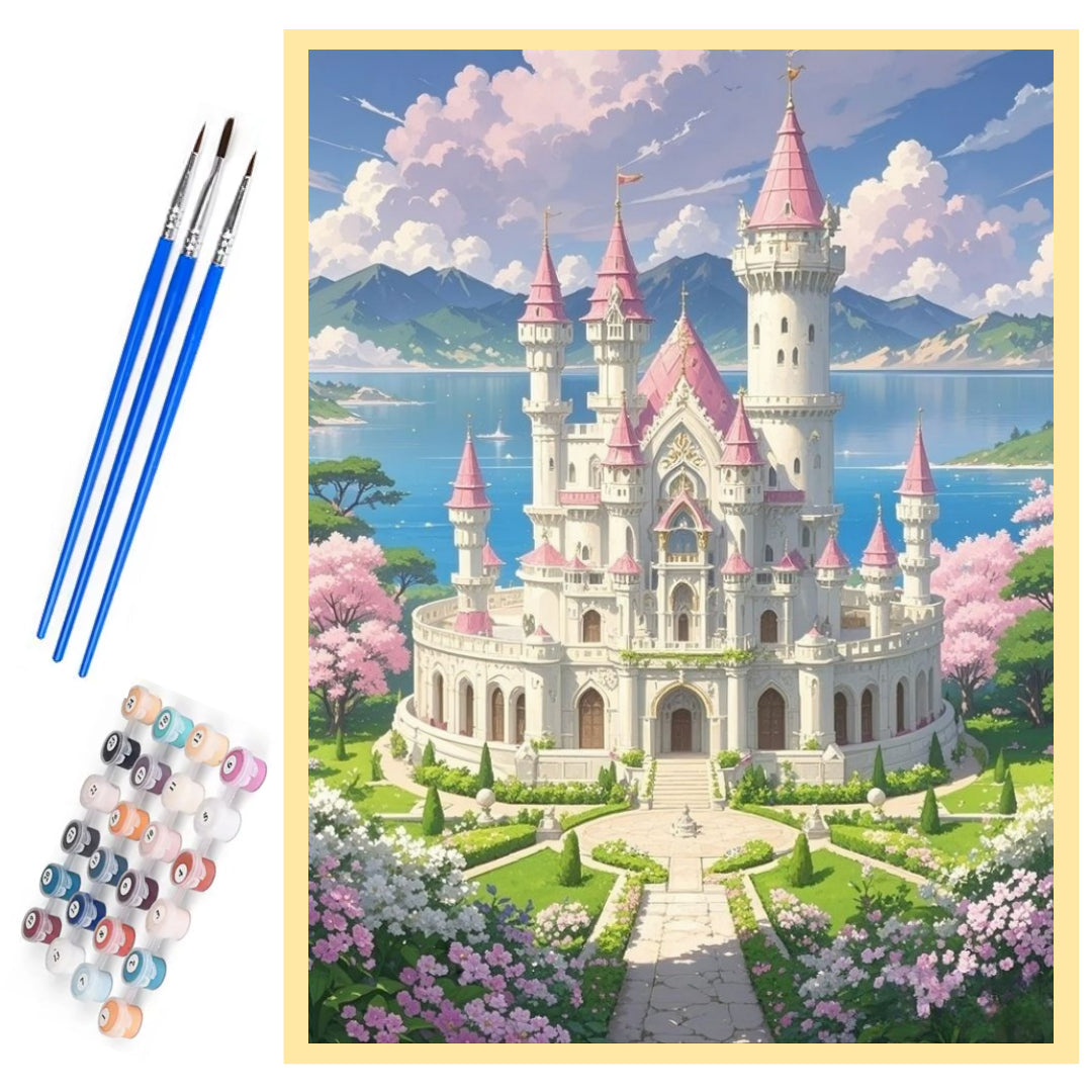 beautiful-castle-paint-by-number-kit