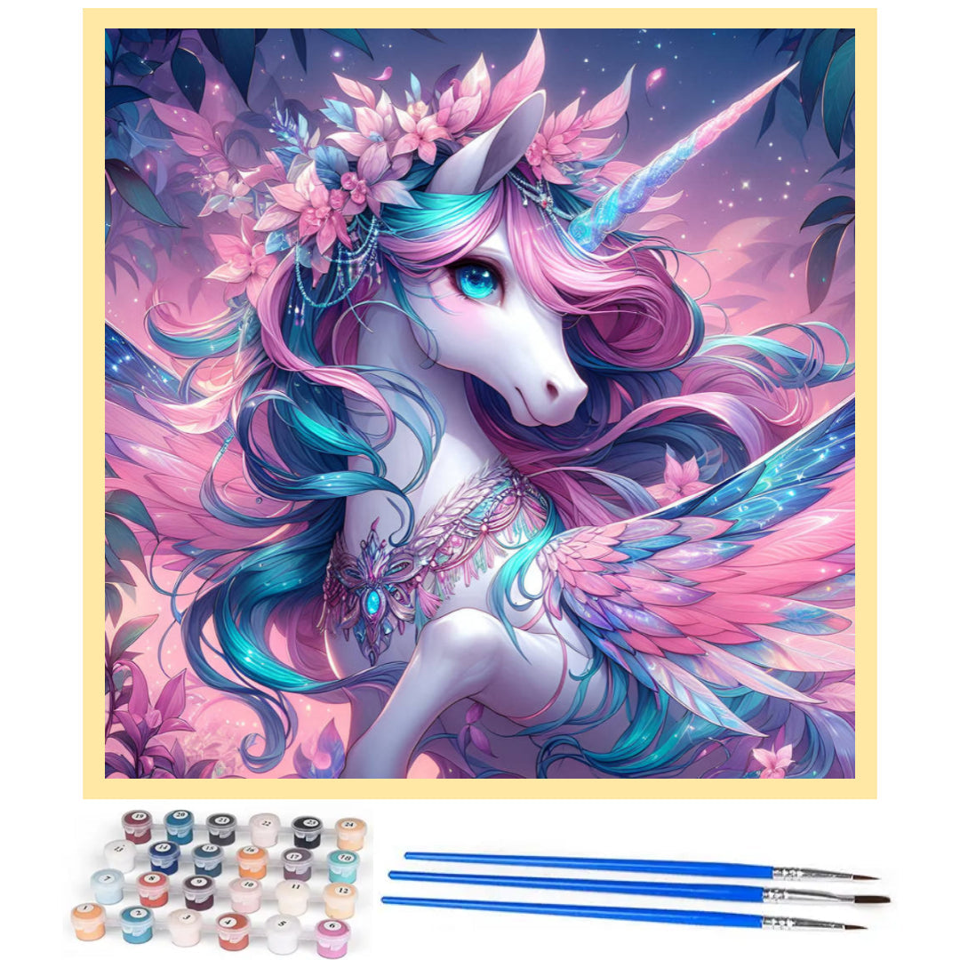 beautiful-unicorn-paint-by-number-kit