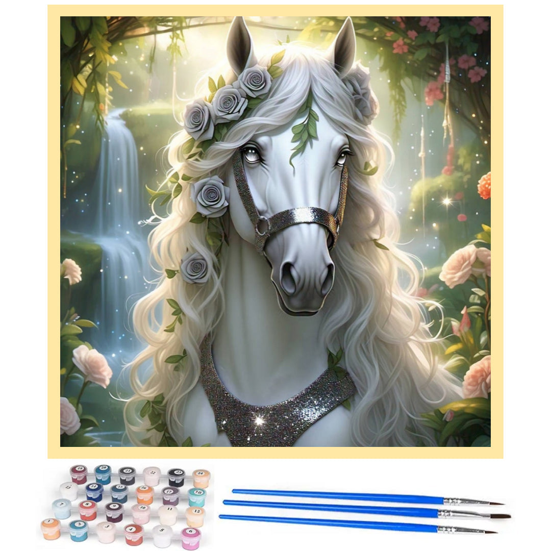 beautiful-white-horse-paint-by-number-kit