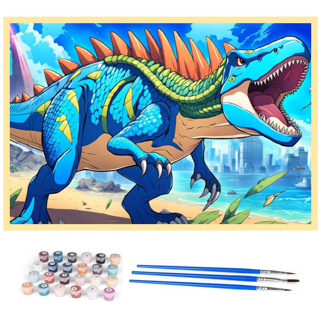 big-dinosaur-paint-by-number-kit