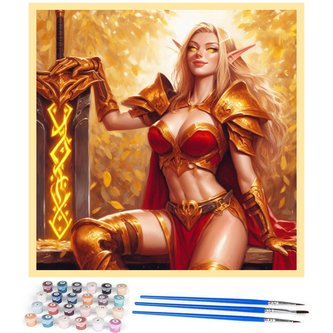 blood-elf-paladin-paint-by-number-kit