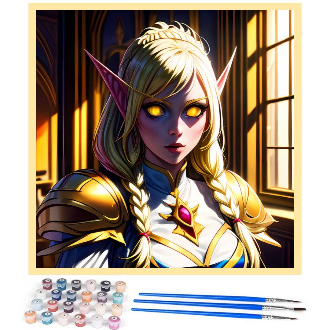 blood-elf-warcraft-paint-by-number-kit
