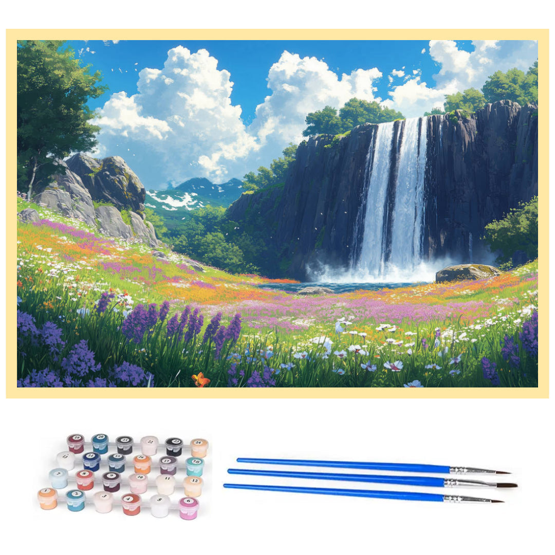 blooming-falls-paint-by-number-kit
