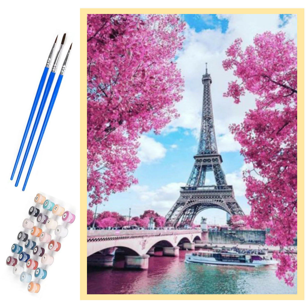 blossom-eiffel-tower-paint-by-number-kit
