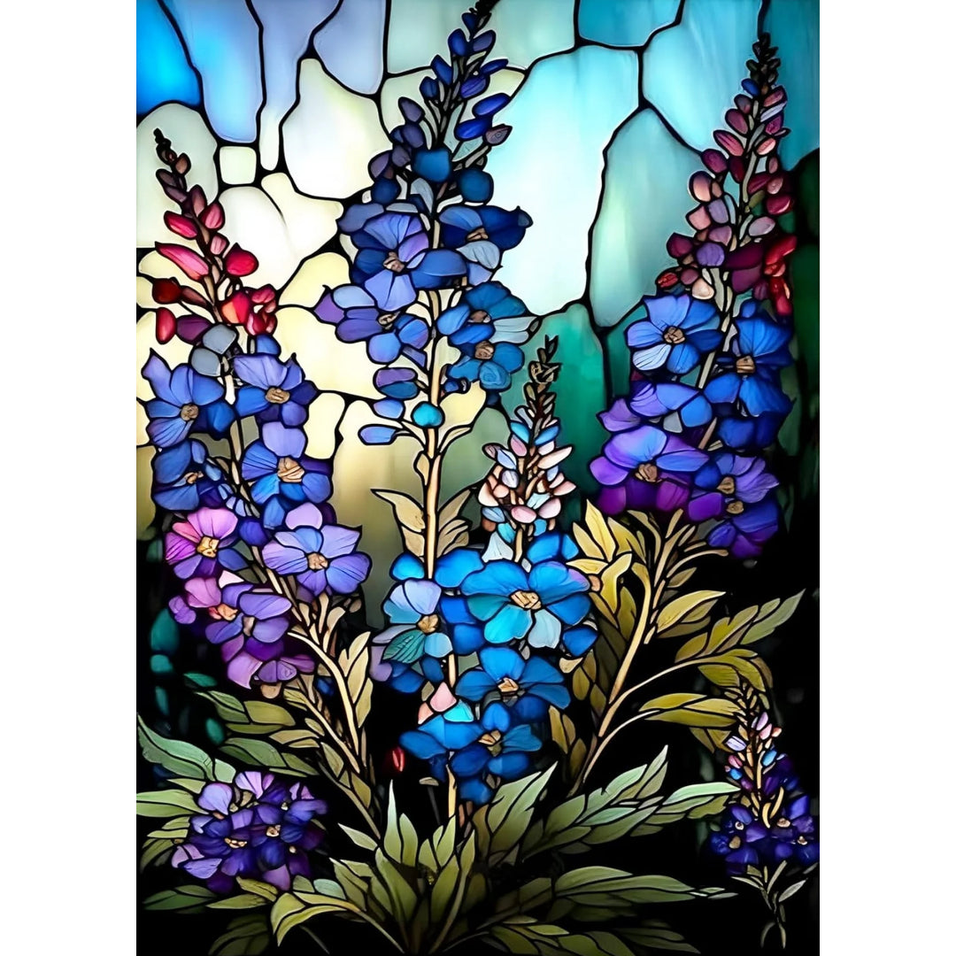 blue-flowers-paint-by-number-kit