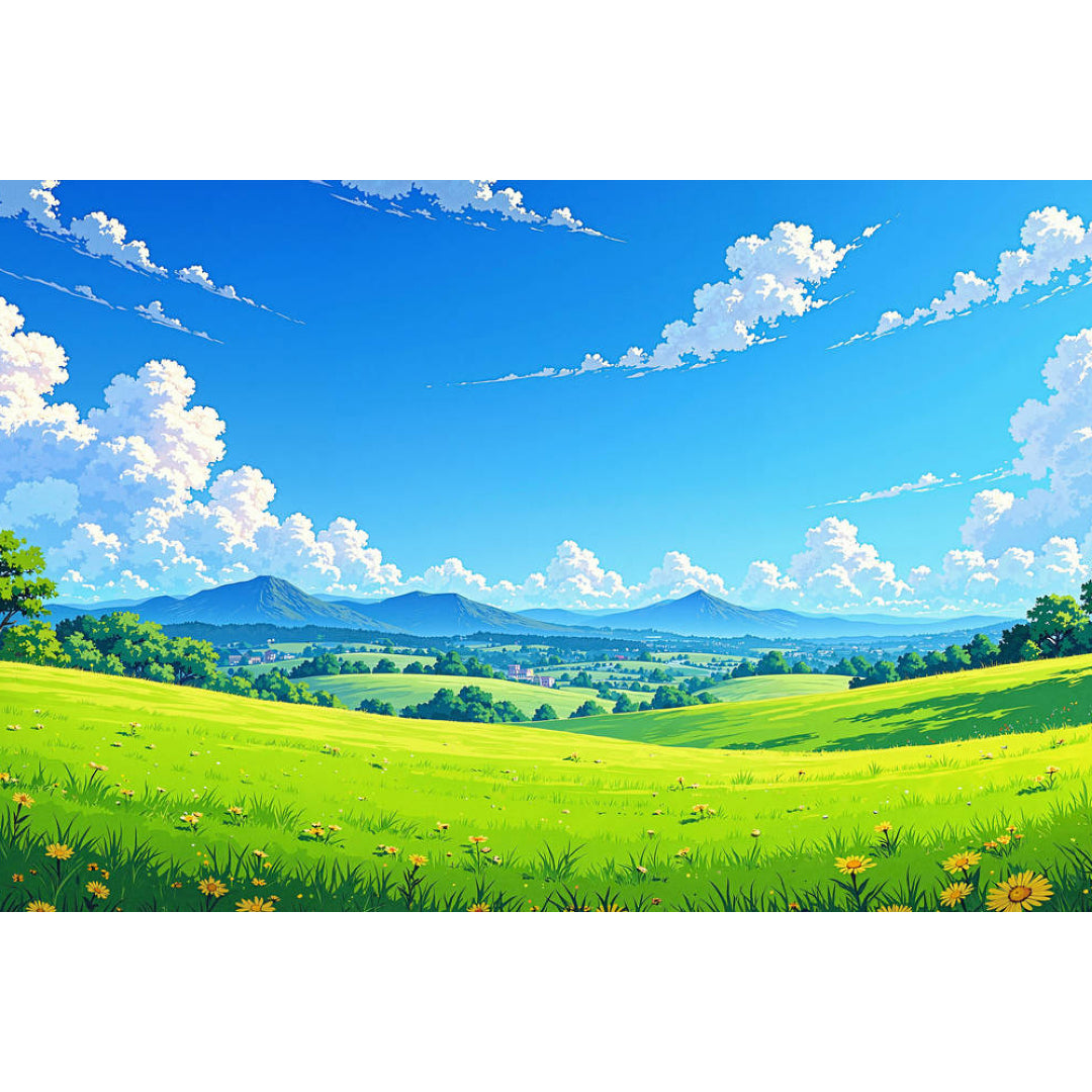 blue-sky-white-clouds-green-lawn-paint-by-number-kit