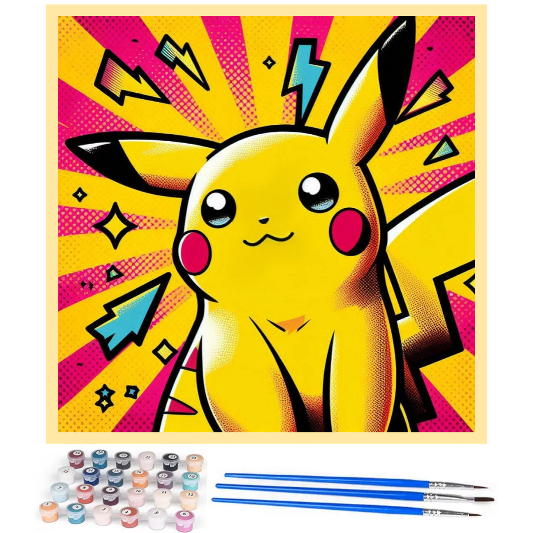 bright-pikachu-paint-by-number-kit