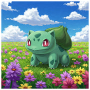 bulbasaur-in-a-flower-field-paint-by-number-kit