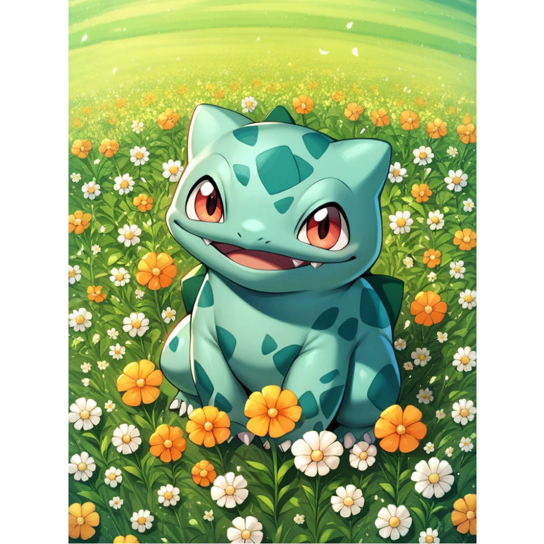 bulbasaur-in-daisy-field-paint-by-number-kit