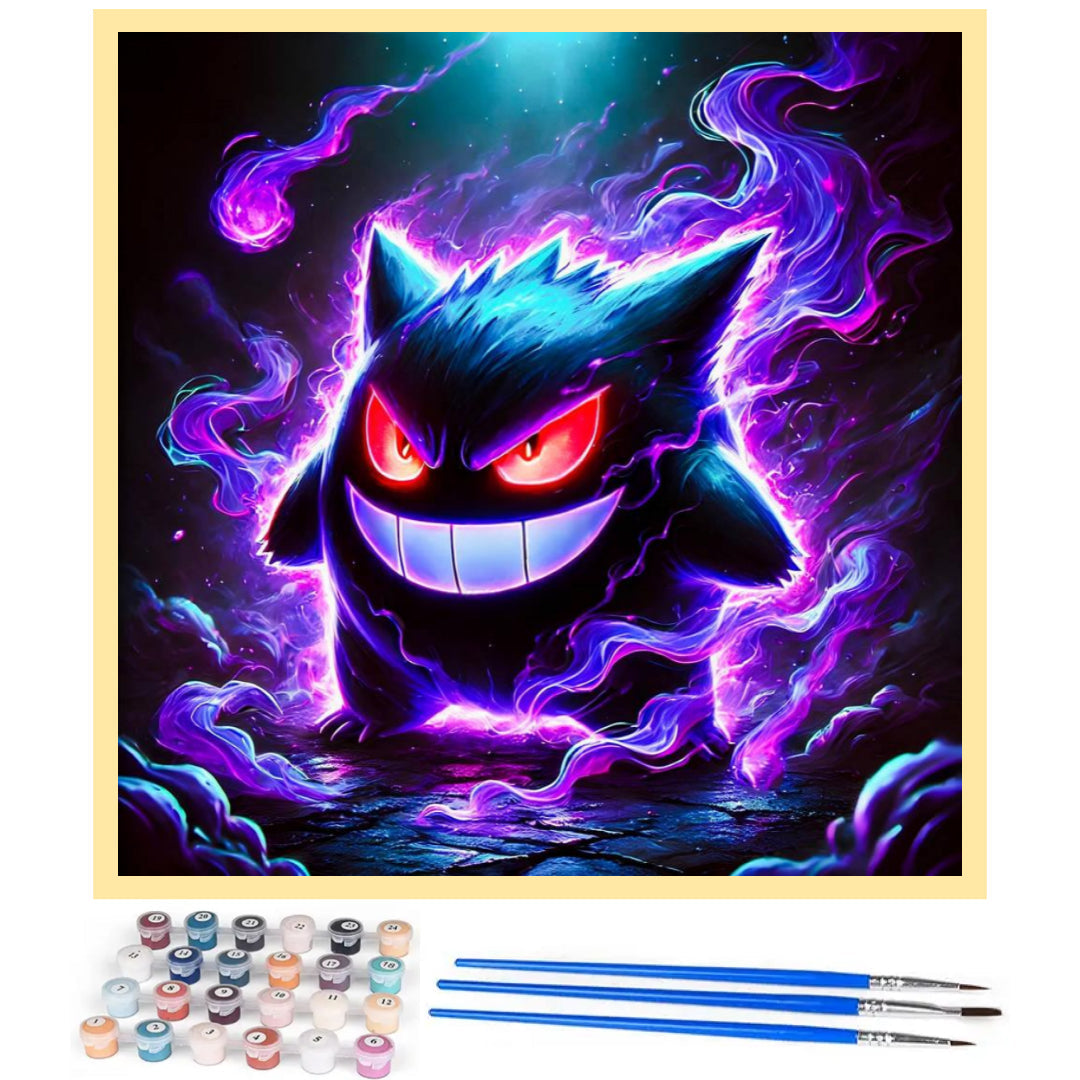 cheeky-gengar-paint-by-number-kit