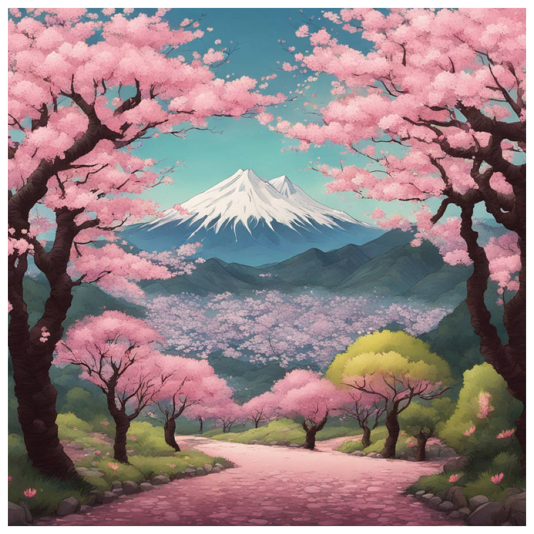cherry-blossom-fuji-mountain-paint-by-number-kit
