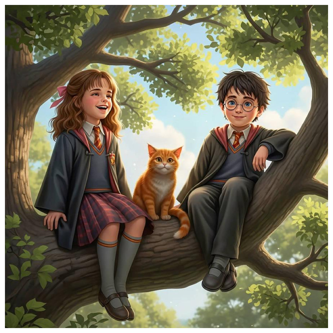 childhood-sweetheart-hermione-and-harry-paint-by-number-kit