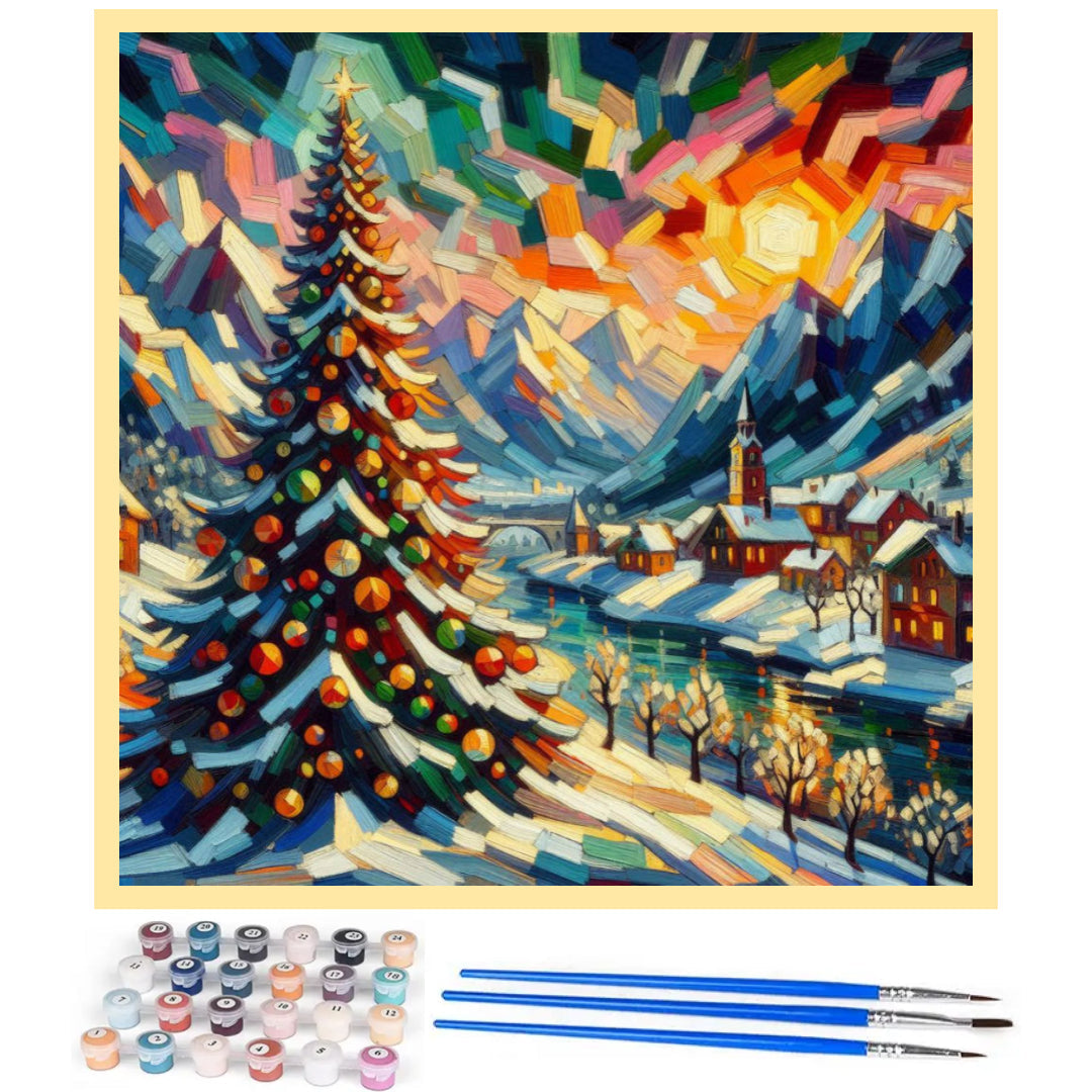 christmas-atmosphere-paint-by-number-kit