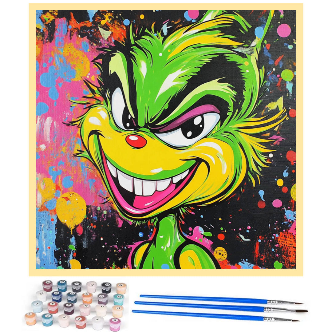 christmas-grinch-paint-by-number-kit