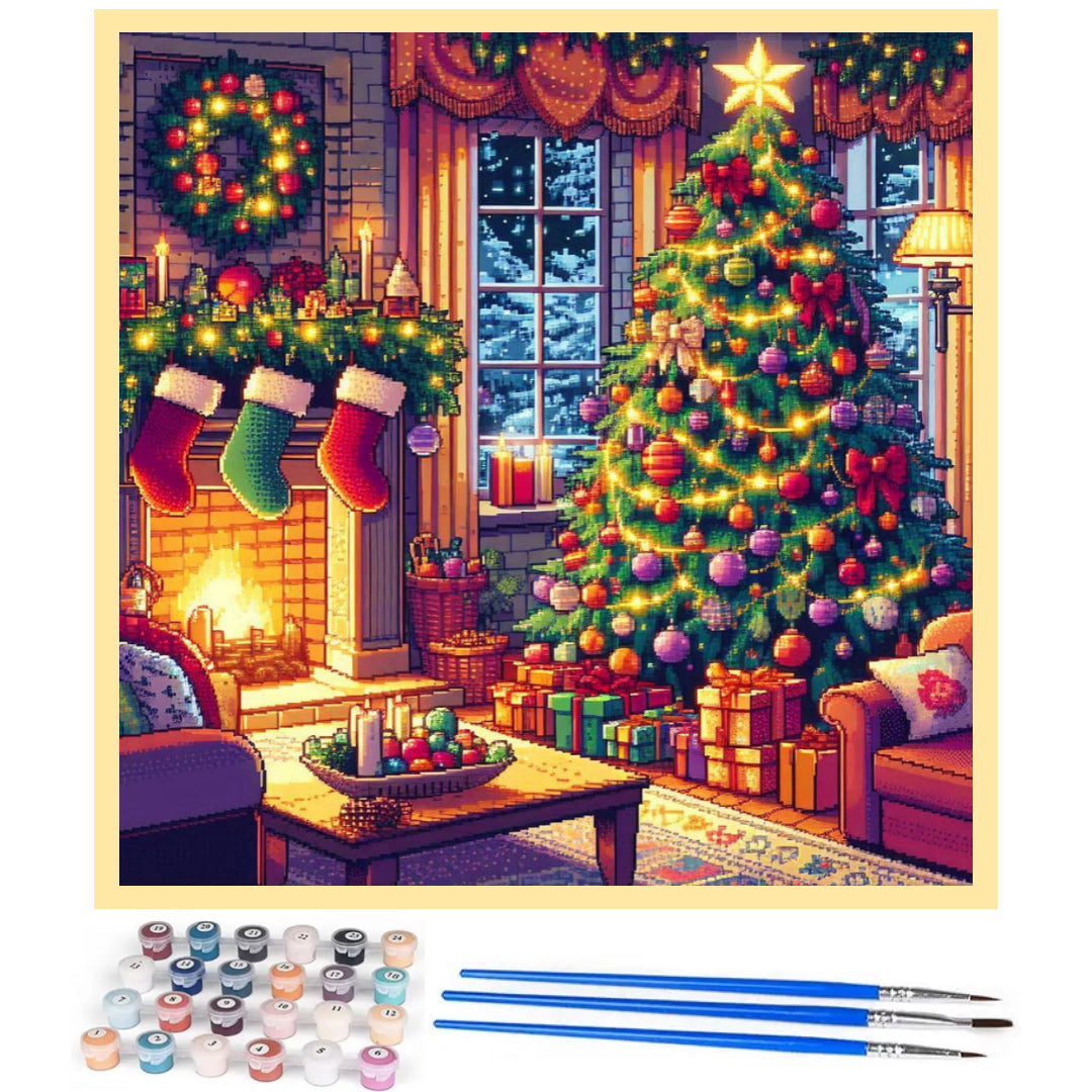 christmas-in-house-paint-by-number-kit