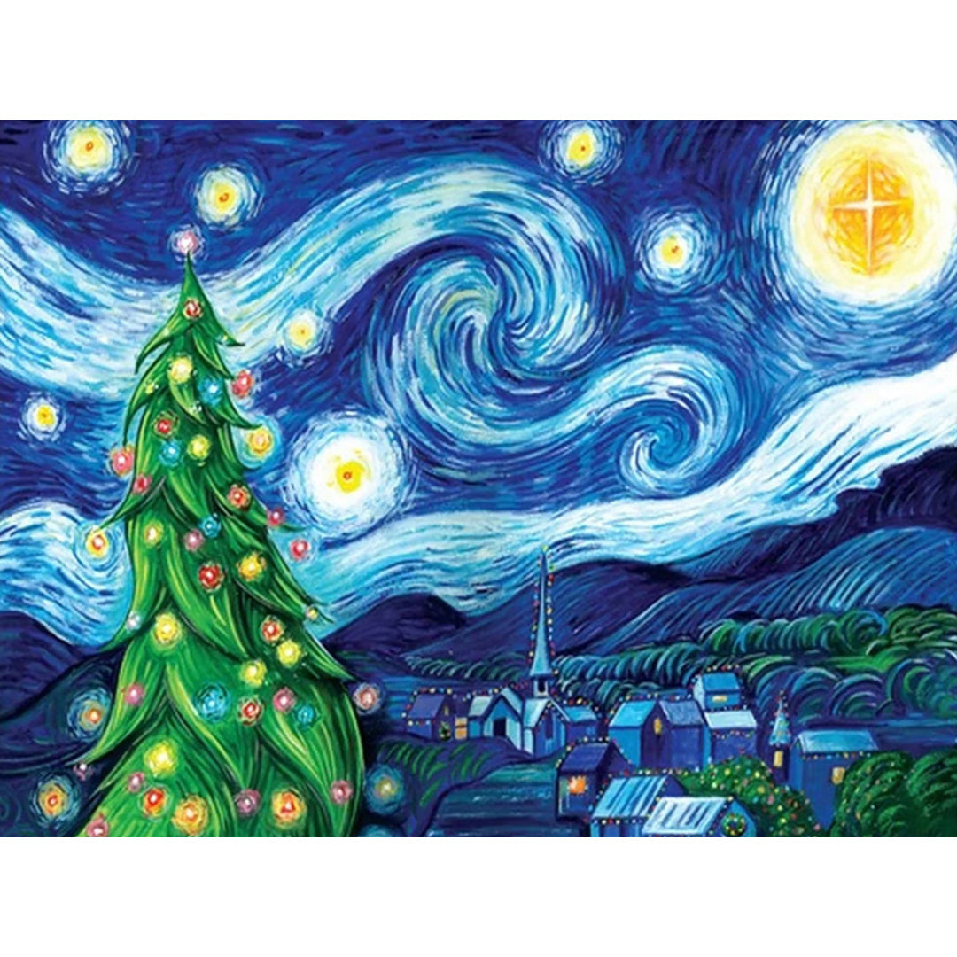 christmas-starry-night-paint-by-number-kit