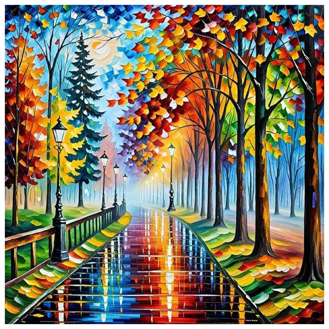 citi-avenue-of-trees-paint-by-number-kit