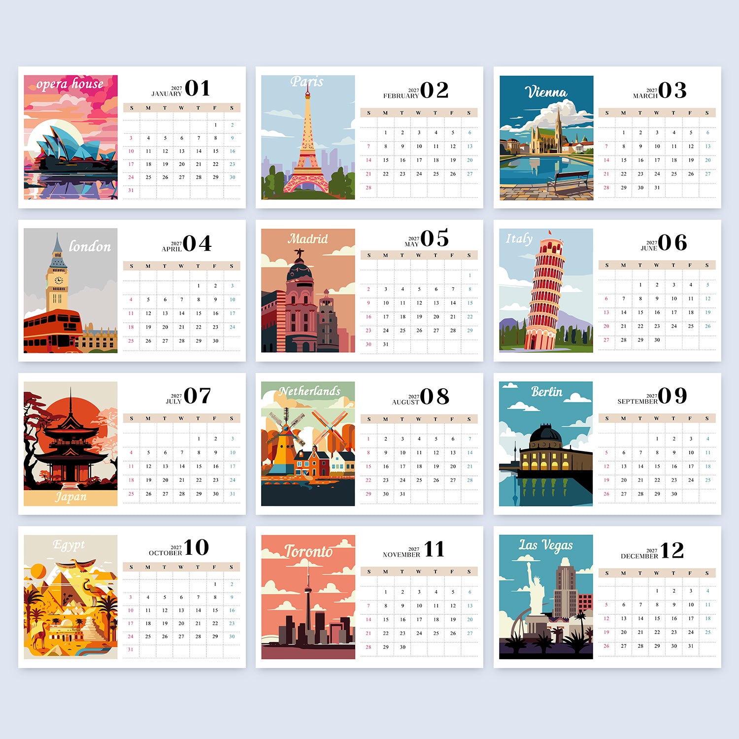 city-paint-by-numbers-calendar-2027
